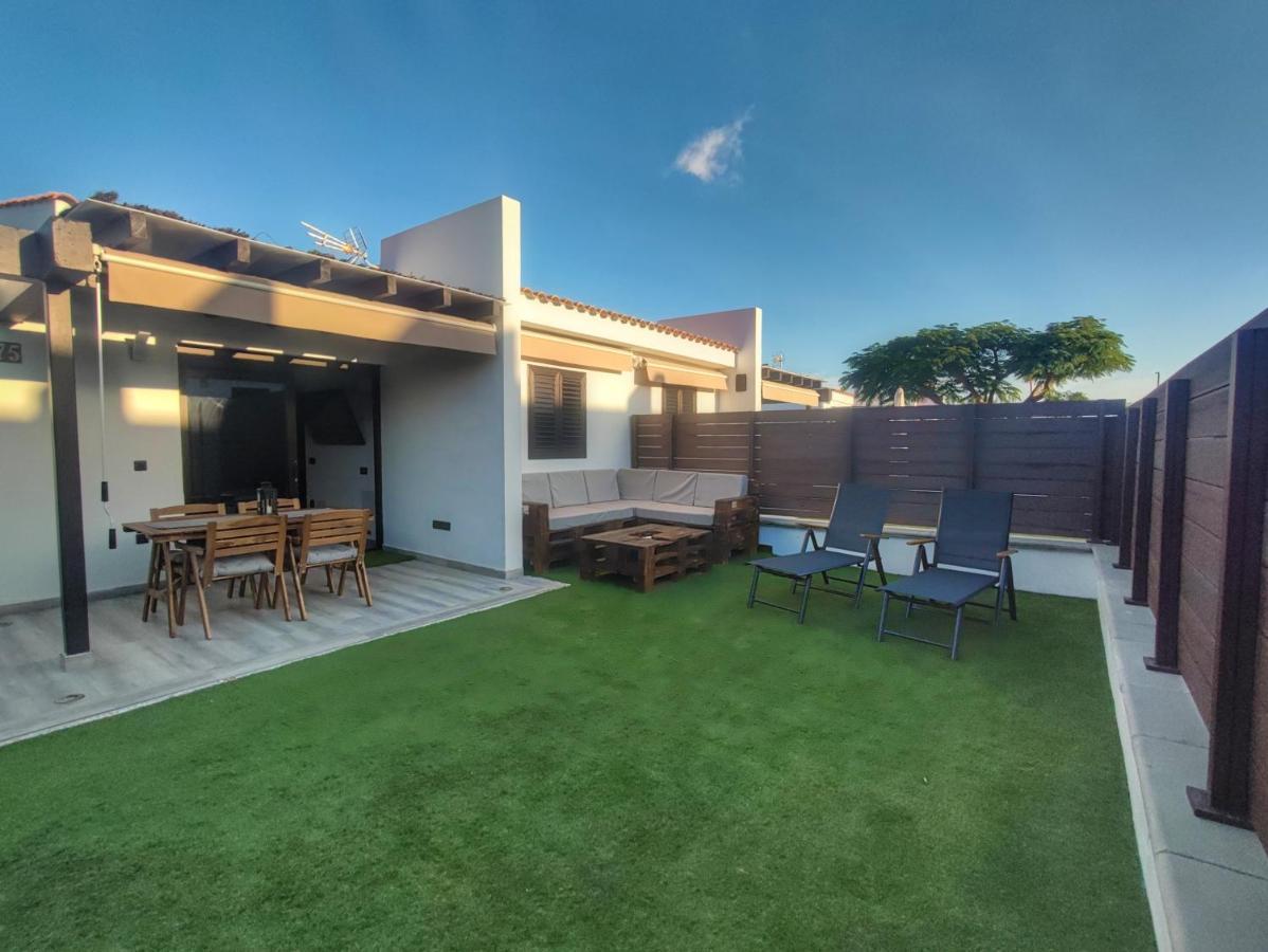 Bungalow Maspalomas Golf Con Jacuzzi, Piscina Y Jardin San Bartolomé Eksteriør bilde