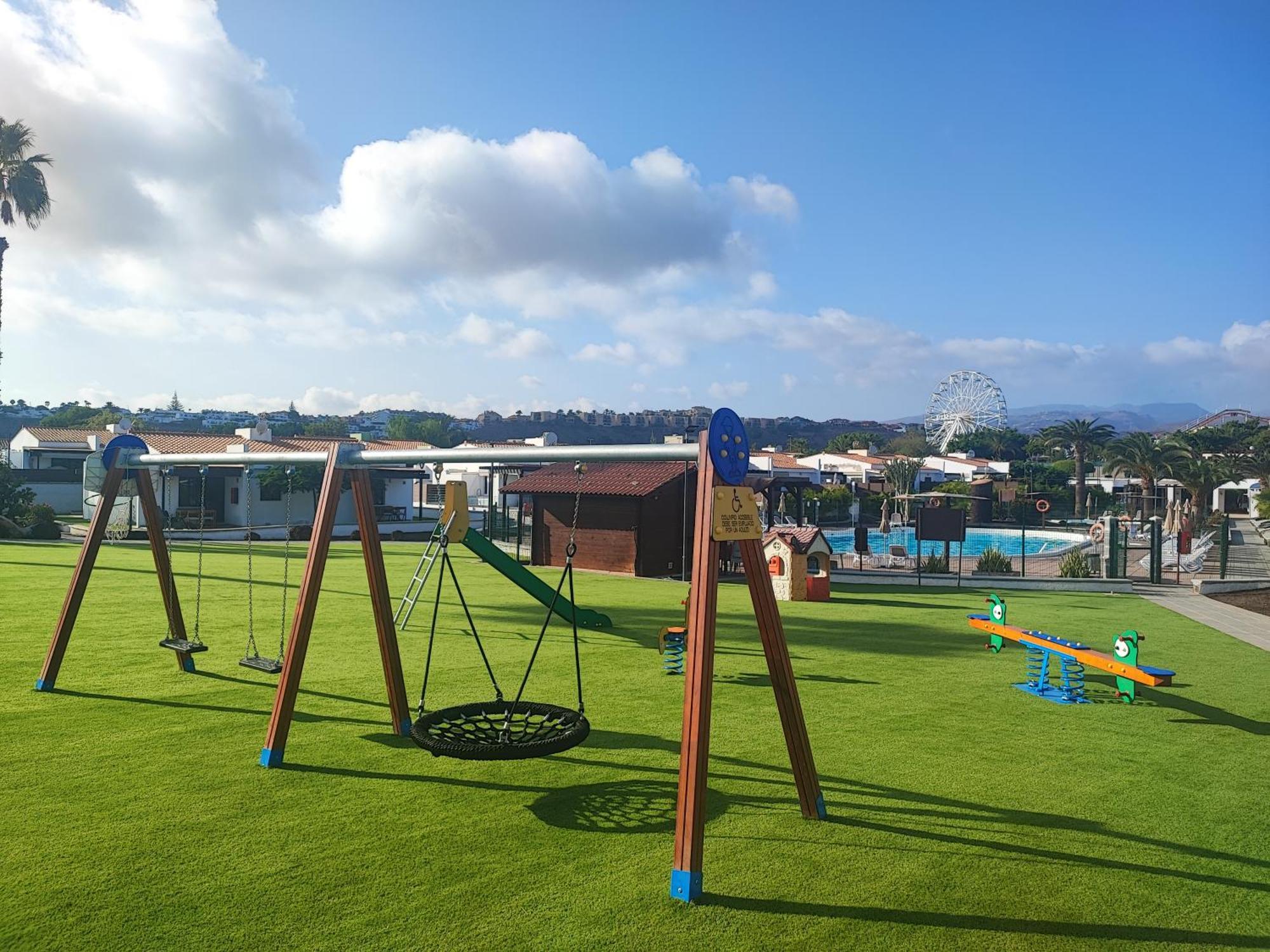 Bungalow Maspalomas Golf Con Jacuzzi, Piscina Y Jardin San Bartolomé Eksteriør bilde