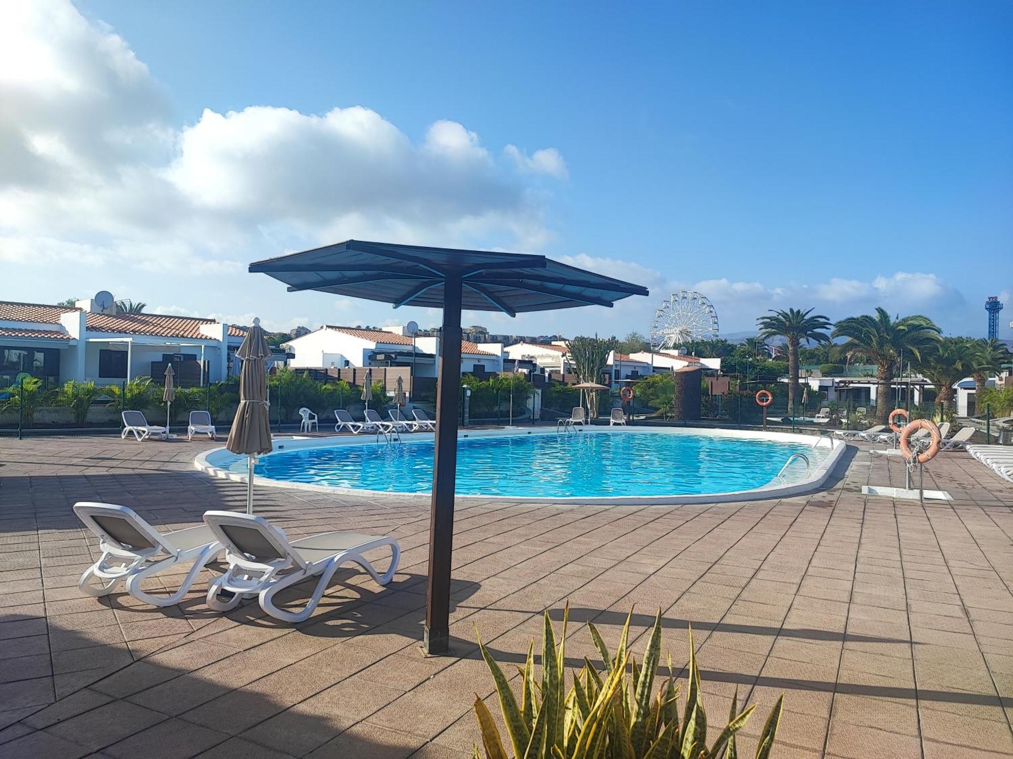 Bungalow Maspalomas Golf Con Jacuzzi, Piscina Y Jardin San Bartolomé Eksteriør bilde