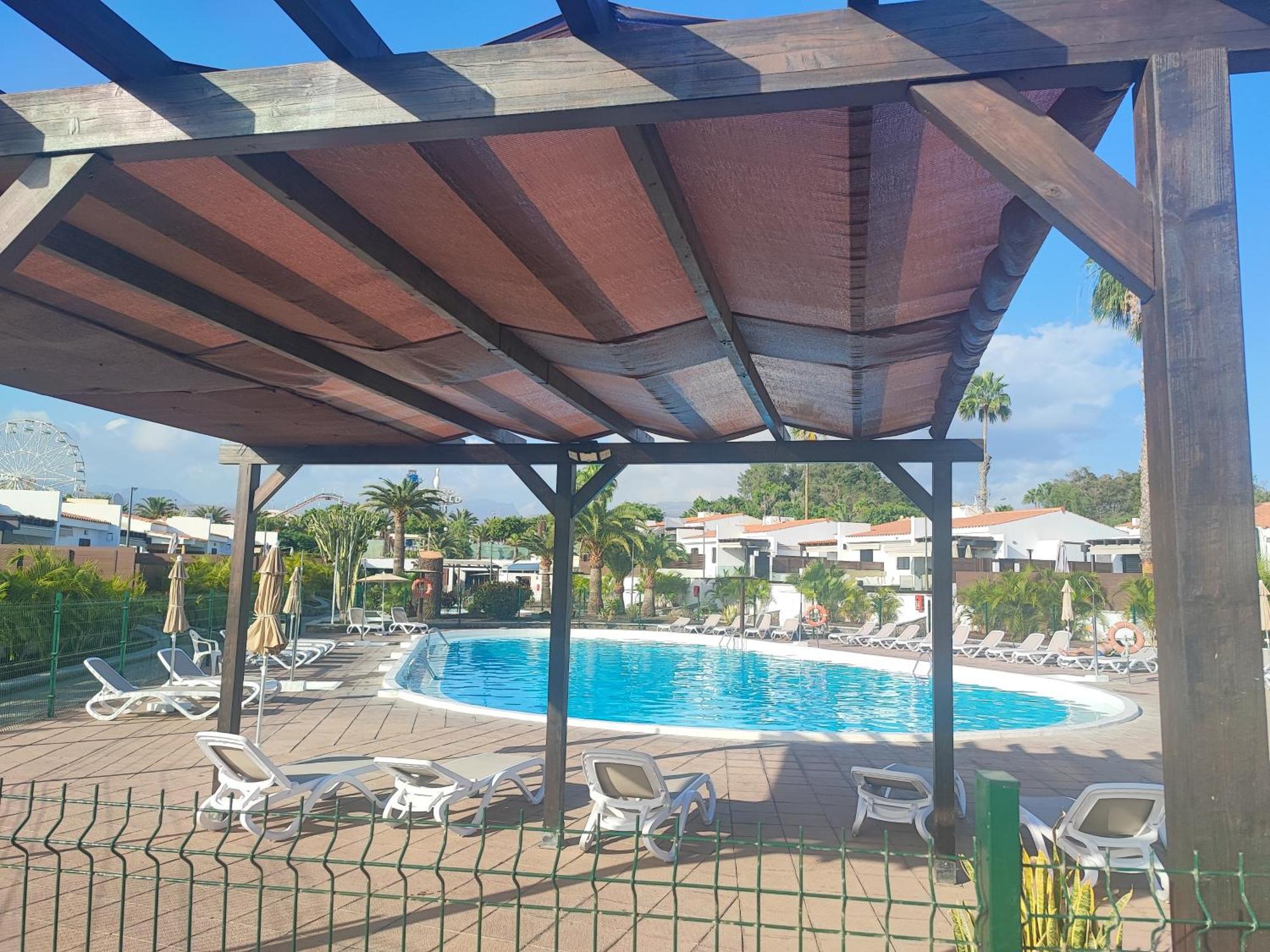 Bungalow Maspalomas Golf Con Jacuzzi, Piscina Y Jardin San Bartolomé Eksteriør bilde